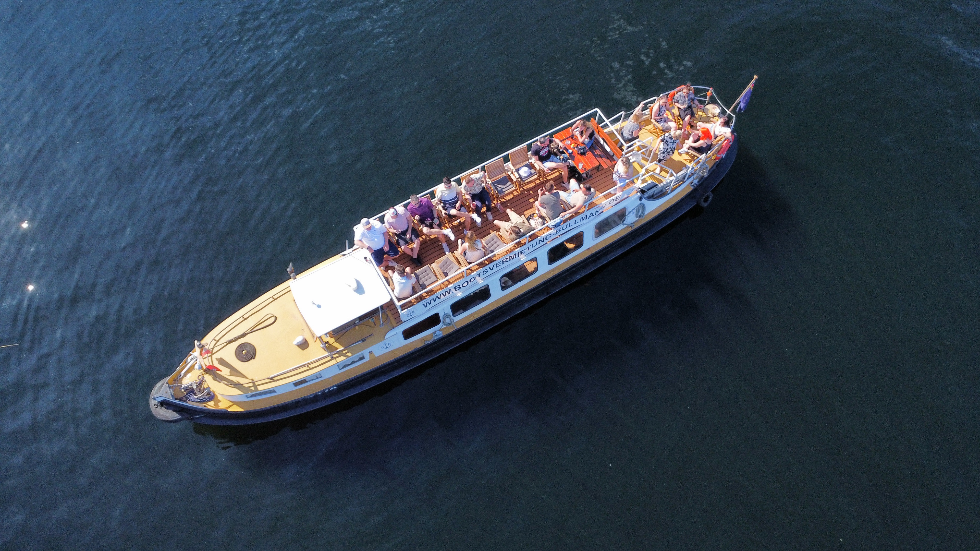 MS Sylvia – Drohnenaufnahme